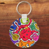 Jigzaag Germs Sleutelhanger (Voorkant)