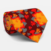 Jigzaag Jumble Stropdas (Opgerold)