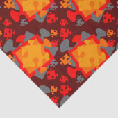 Jigzaag Jumble Tissuepapier (Detail)