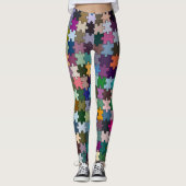Jigzaag-Leggings Leggings (Voorkant)