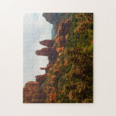 Jigzaag, mooie Sedona woestijn, rode Rocks Legpuzzel (Verticaal)