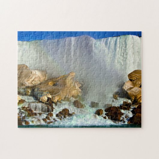 Jigzaag Niagara herfsten Buffalo New York. Legpuzzel (Horizontaal)