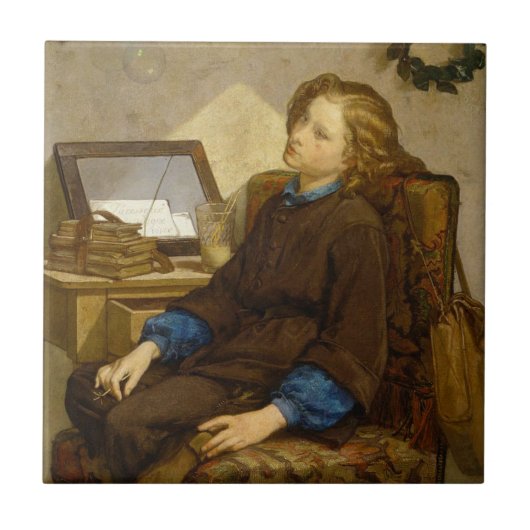 Jigzaag puzzel over kunst uit het Metropolitan Mus Tegeltje (Voorkant)