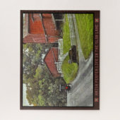 Jigzaag Puzzle Amish geeft de voorkeur aan het lev Legpuzzel (Verticaal)