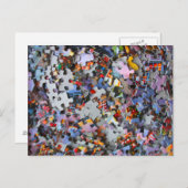 Jigzaag Puzzle-artikelen Briefkaart (Voorkant / Achterkant)