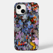 Jigzaag Puzzle-artikelen Case-Mate iPhone Case (Achterkant)