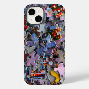 Jigzaag Puzzle-artikelen Case-Mate iPhone 14 Hoesje