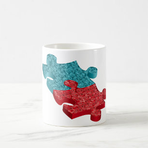 Jigzaag Puzzle-artikelen Koffiemok