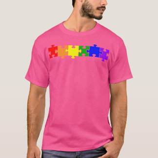 Jigzaag Puzzle-artikelen T-shirt