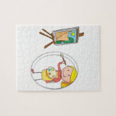 Jigzaag Puzzle Artist Legpuzzel (Horizontaal)