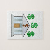 Jigzaag Puzzle Banker Legpuzzel (Horizontaal)