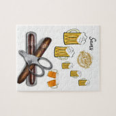 Jigzaag Puzzle Beer Party Legpuzzel (Horizontaal)