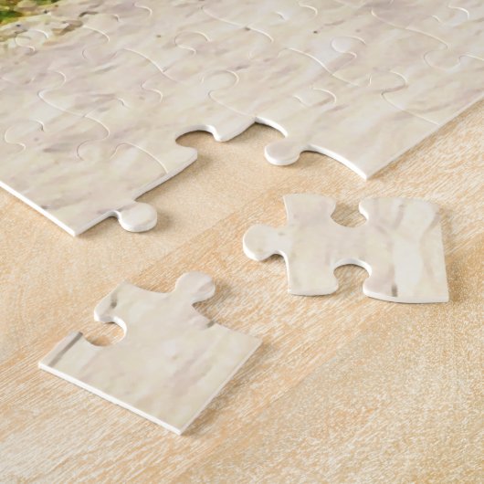Jigzaag Puzzle "Bij het strand" Legpuzzel (Zijkant)