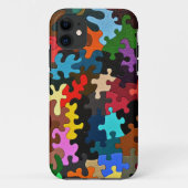 Jigzaag Puzzle Case-Mate iPhone Case (Achterkant)