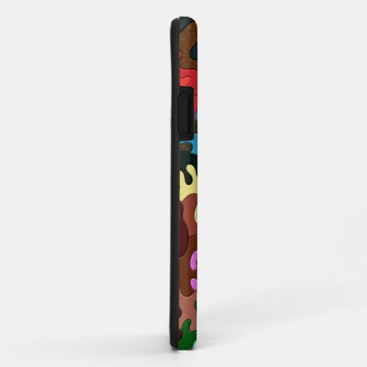 Jigzaag Puzzle Case-Mate iPhone Case (Achterkant/rechts)