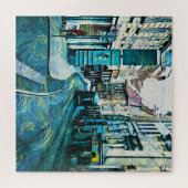 Jigzaag Puzzle - Challchallenge - Graz Austria Legpuzzel (Horizontaal)