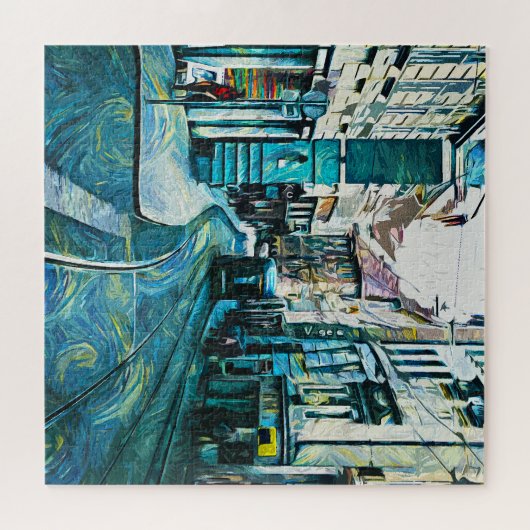 Jigzaag Puzzle - Challchallenge - Graz Austria Legpuzzel (Horizontaal)