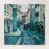 Jigzaag Puzzle - Challchallenge - Graz Austria Legpuzzel (Verticaal)