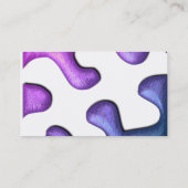 Jigzaag Puzzle Cutout Visitekaartje (Achterkant)