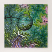 Jigzaag Puzzle, de reis Legpuzzel (Verticaal)