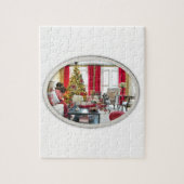 Jigzaag Puzzle Decorator Legpuzzel (Verticaal)