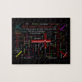 Jigzaag Puzzle Design Legpuzzel (Horizontaal)