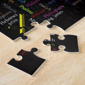 Jigzaag Puzzle Design Legpuzzel (Zijkant)