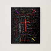 Jigzaag Puzzle Design Legpuzzel (Verticaal)