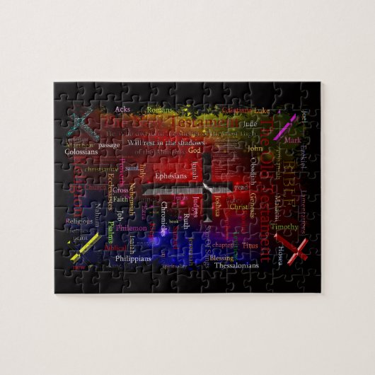 Jigzaag Puzzle Design Legpuzzel (Horizontaal)