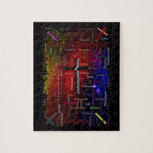 Jigzaag Puzzle Design Legpuzzel (Verticaal)