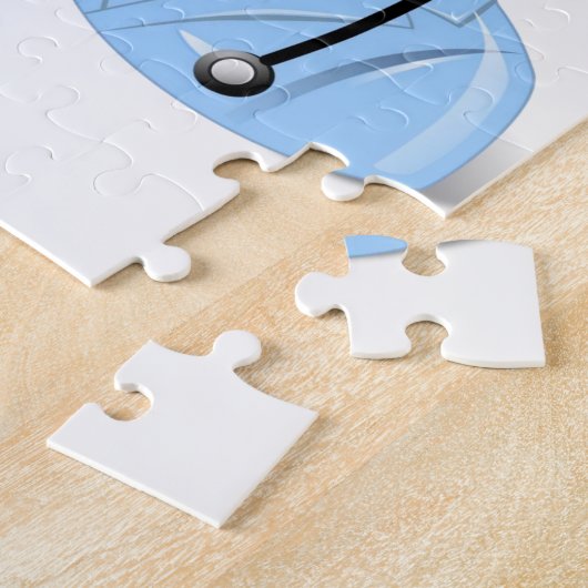 Jigzaag Puzzle Doctor Legpuzzel (Zijkant)