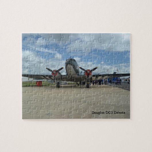 Jigzaag Puzzle - Douglas DC3 Dakota Legpuzzel (Horizontaal)