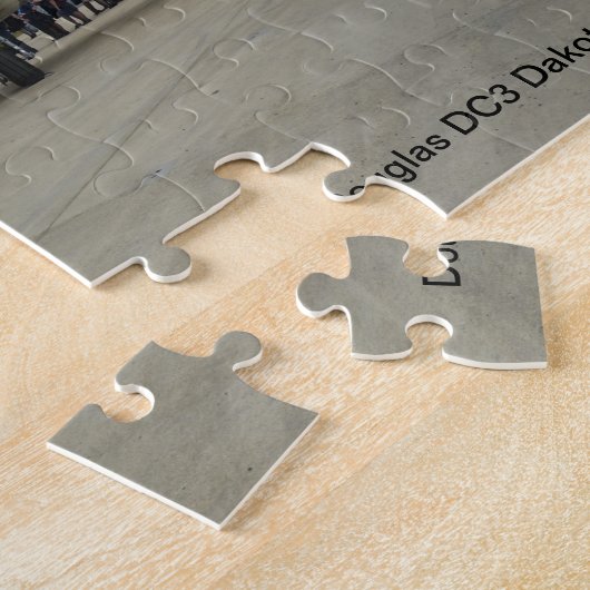 Jigzaag Puzzle - Douglas DC3 Dakota Legpuzzel (Zijkant)