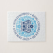 Jigzaag Puzzle for 2023 Coronation - Blue Legpuzzel (Horizontaal)