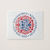 Jigzaag Puzzle for 2023 Coronation - Red Blue Legpuzzel (Horizontaal)