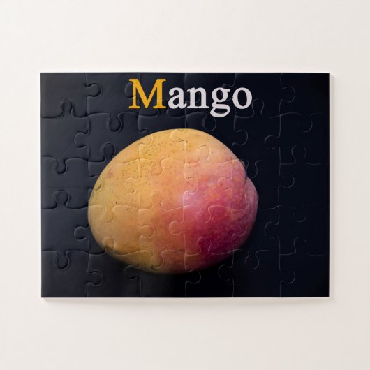 Jigzaag Puzzle for Children - Mango Legpuzzel (Horizontaal)