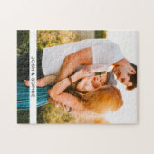 Jigzaag Puzzle Foto & Text Edge Print Legpuzzel (Horizontaal)