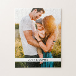 Jigzaag Puzzle Foto & Text Edge Print Legpuzzel
