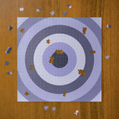 Jigzaag Puzzle in Lavender Rings Legpuzzel