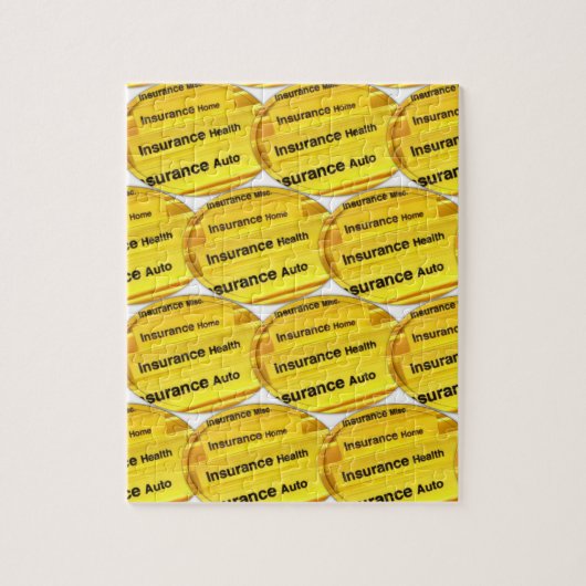 Jigzaag Puzzle Insurance Legpuzzel (Verticaal)
