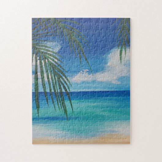 Jigzaag Puzzle, "Jennie's Uitzicht" door JP Denyer Legpuzzel (Verticaal)