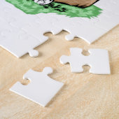 Jigzaag Puzzle Landscaper Legpuzzel (Zijkant)