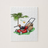 Jigzaag Puzzle Landscaper Legpuzzel (Verticaal)