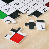 Jigzaag Puzzle Legpuzzel (Zijkant)