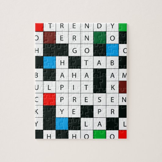 Jigzaag Puzzle Legpuzzel (Verticaal)
