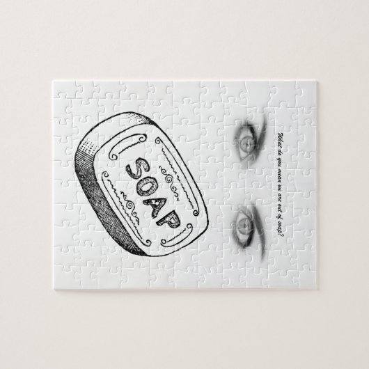 Jigzaag Puzzle Legpuzzel (Horizontaal)