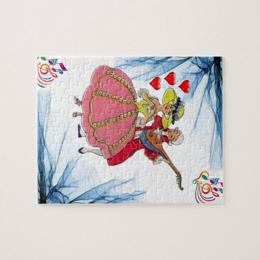 Jigzaag Puzzle Legpuzzel (Horizontaal)