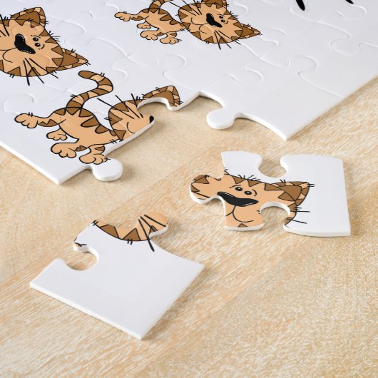 Jigzaag Puzzle Legpuzzel (Zijkant)