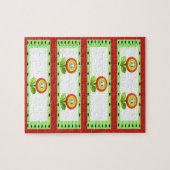 Jigzaag Puzzle Legpuzzel (Horizontaal)