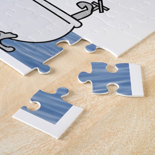 Jigzaag Puzzle Legpuzzel (Zijkant)